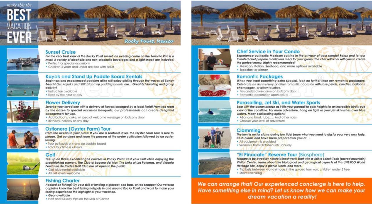 Sonoran Sea Resort Beachfront Penthouse 푸에르토페나스코 외부 사진